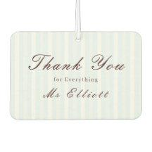 Bluebell - Personalised Thank You Air Freshener