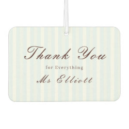Ambientador Bluebell - Personalised Thank You Air Freshener