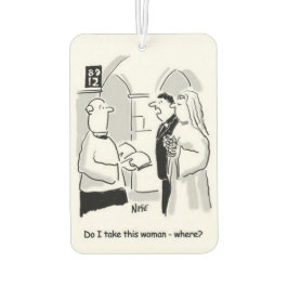 Ambientador Boda. Groom pregunta "¿Llevo a esta mujer?" ¿Dónde