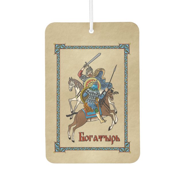 Ambientador Bogatyr ruso medieval (Anverso)