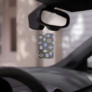 Ambientador Boho Blue Gold Evil Eyes Air Freshener