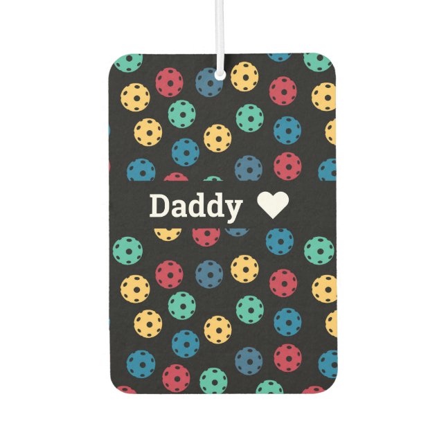 Ambientador 😍 bolas retro / negro (Anverso)