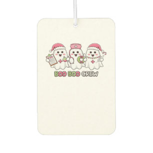 Ambientador Boo Boo Crew Navidad, Fantasma Enfermera Camiseta