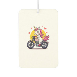 Ambientador Born To Bike Unicorn I Motorcycle Fan Biker Fun Ta