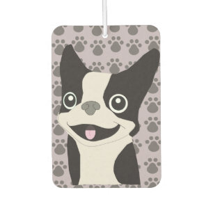 Ambientador Boston Terrier, lavanda púrpura