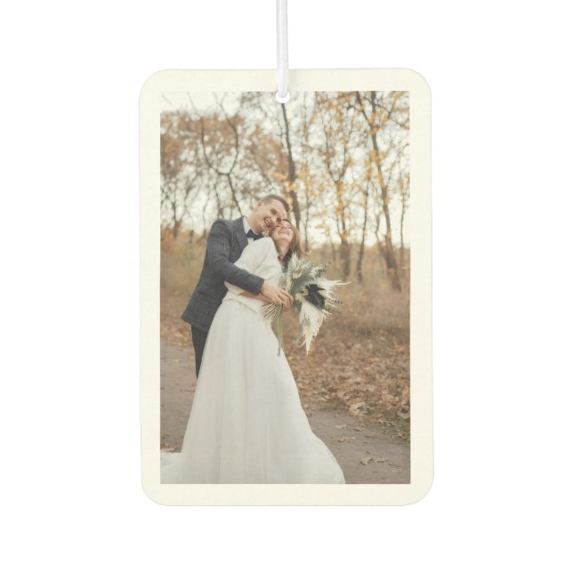 Ambientador Both Sides Custom Photo Add Your Own Air Freshener (Anverso)