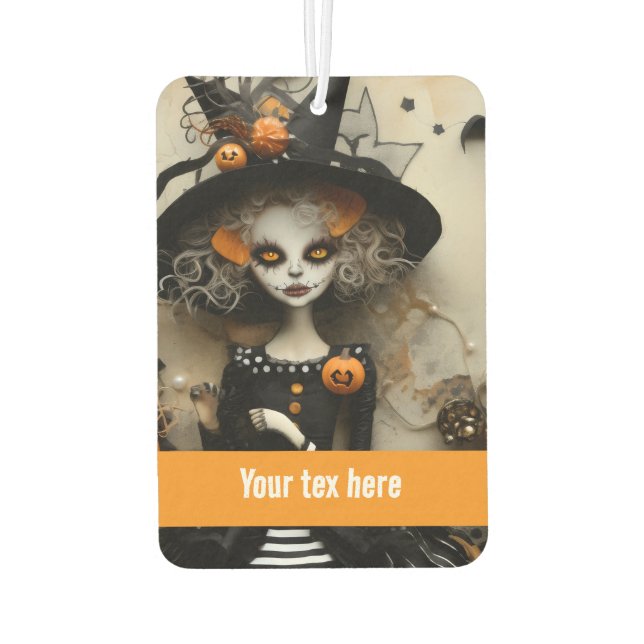 Ambientador Bruja de Halloween (Reverso)