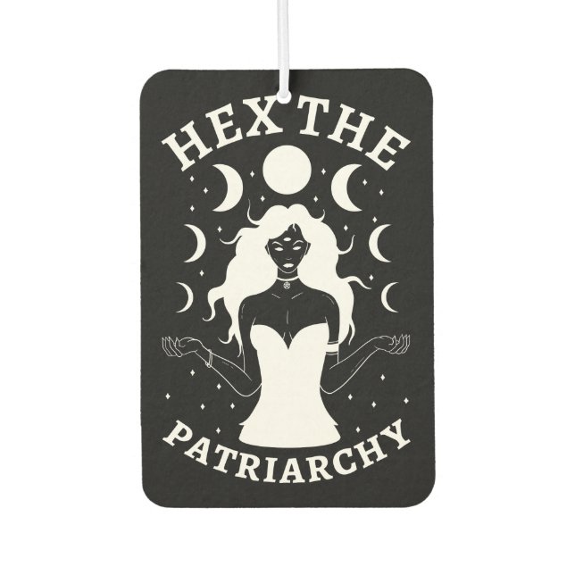 Ambientador Bruja feminista - Hex El Patriarcado II (Anverso)