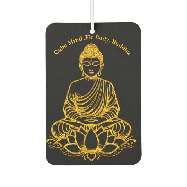 Ambientador Buda en Lotus Pose (Anverso)
