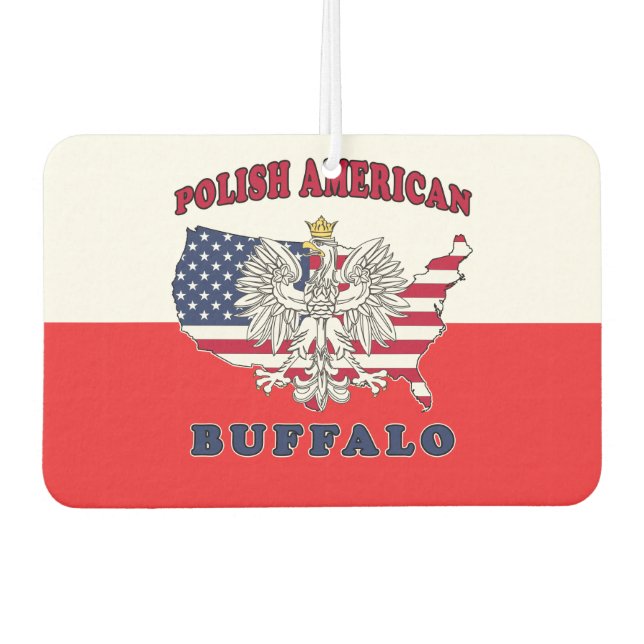 Ambientador Buffalo Nueva York Polaco (Anverso)