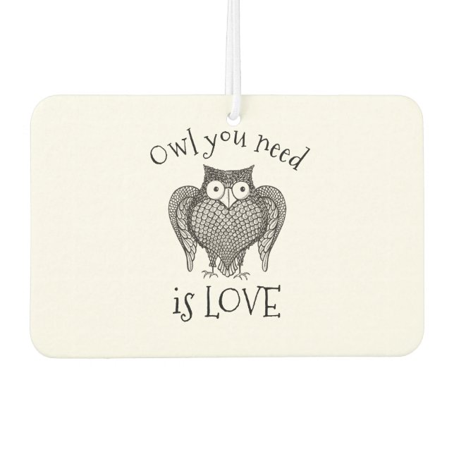 Ambientador Búho que necesitas (Anverso)