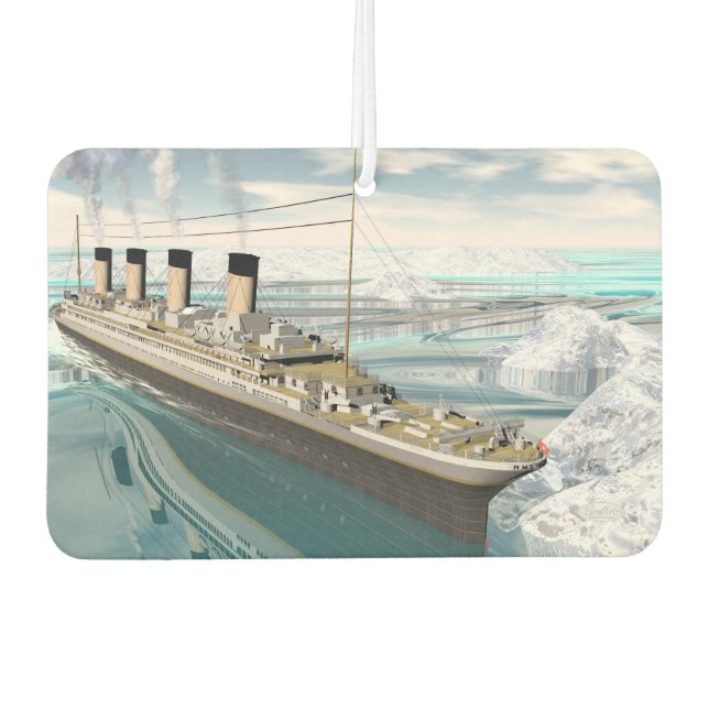 Ambientador Buque Titanic - Renderización 3D (Anverso)