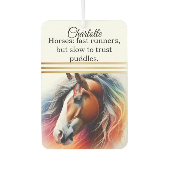 Ambientador Caballo salvaje (Anverso)