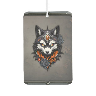 Ambientador Cabeza de lobo majestuosa, terminada en una profun