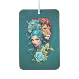 Ambientador Cabeza de mujer hermosa con ojos expresivos