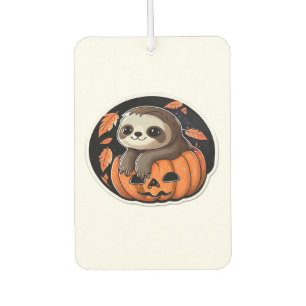 Ambientador calabaza lenta Halloween pegatina camiseta sobredi