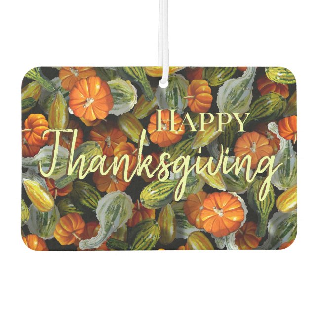 Ambientador Calabaza, Squash Autumn Harvest Air Freshener (Anverso)