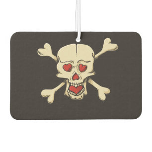 Ambientador Calavera con corazón