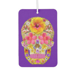 Ambientador Calavera de flores 4-Tropical