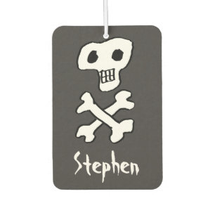 Ambientador Calavera pirata y encrucijada