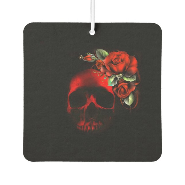 Ambientador Calavera y rosas (Anverso)