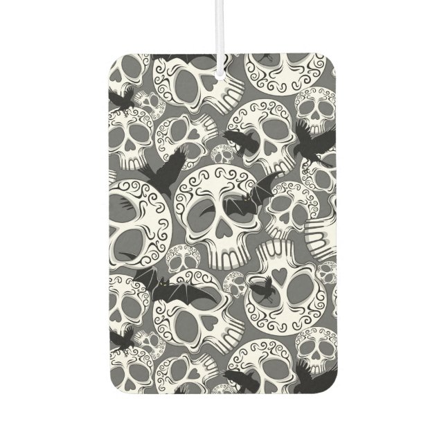 Ambientador Calaveras decorativas de Halloween (Anverso)