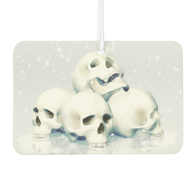 Ambientador Calaveras en la nieve  (Anverso)