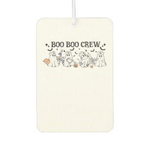 Ambientador Camiseta clásica de Halloween Boo Boo Crew