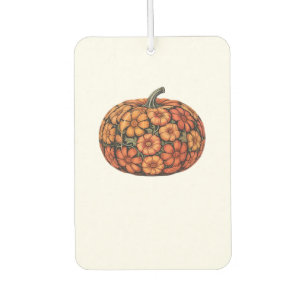 Ambientador Camiseta Clásica de Halloween de Calabaza de Otoño