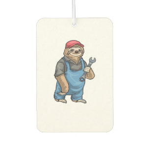 Ambientador Camiseta clásica de Sloth Mechanic Wrench