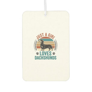 Ambientador Camiseta de amante de Dachshund Gráfico de perro d