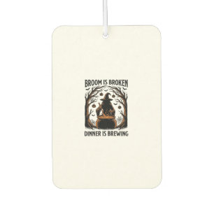 Ambientador Camiseta de bruja cocinando Diseño divertido de ca