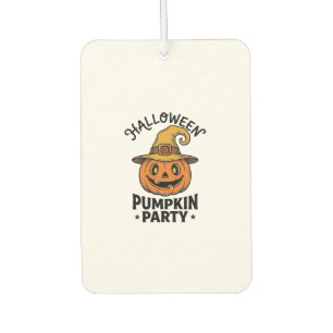 Ambientador Camiseta de calabaza de Halloween sombrero de bruj