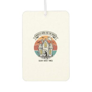Ambientador Camiseta de Casa Embrujada Divertida Vintage Espan