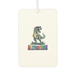 Ambientador Camiseta de diseño de gafas de sol de dinosaurio v