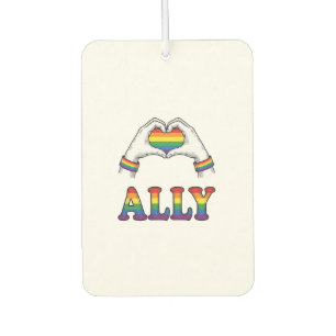 Ambientador Camiseta de diseño vintage de orgullo de manos de 