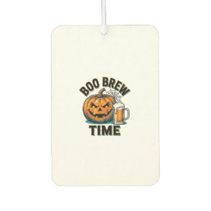 Ambientador Camiseta de fiesta de cerveza de Halloween calabaz