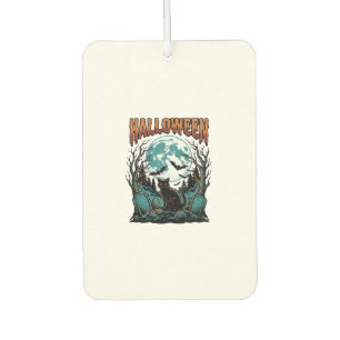 Ambientador Camiseta de grabado vintage cementerio de gatos de