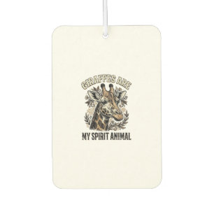 Ambientador Camiseta de grabado vintage de animal espiritual d