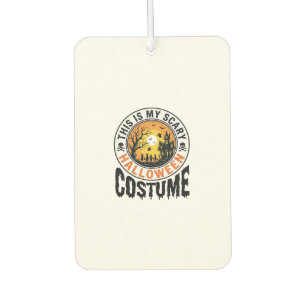 Ambientador Camiseta de grabado vintage de disfraz de Hallowee