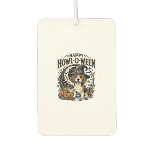 Ambientador Camiseta de Halloween Sombrero de Bruja Beagle Fel