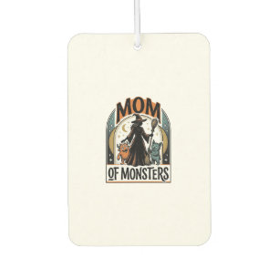 Ambientador Camiseta de Mamá de Halloween Diseño de Familia de