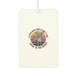 Ambientador Camiseta de Papá Chihuahua Grabado Vintage Amante