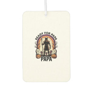 Ambientador Camiseta de Papá de Halloween Vintage Cementerio A