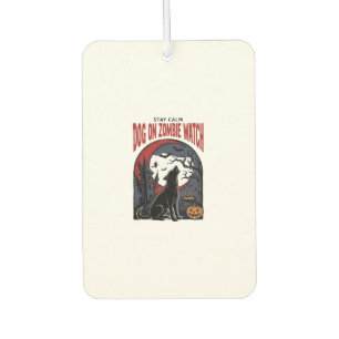 Ambientador Camiseta de perro de Halloween Diseño de patrulla 