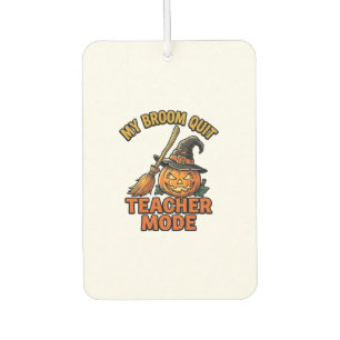 Ambientador Camiseta de profesor de Halloween divertido diseño