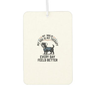 Ambientador Camiseta de Terapia Canina Regalo de Amante de Per