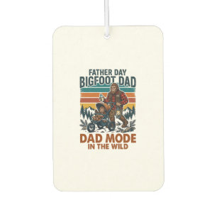 Ambientador Camiseta Día del Padre Bigfoot Papá Camping Leyend
