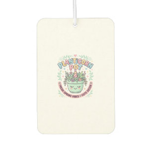 Ambientador Camiseta gráfica de diseño gráfico de maceta Plant