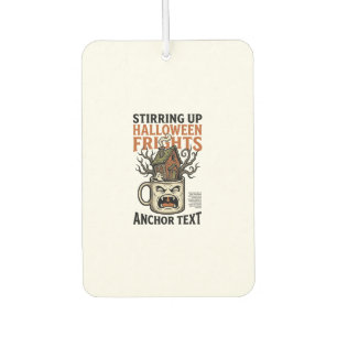 Ambientador Camiseta gráfica de taza embrujada de café espeluz